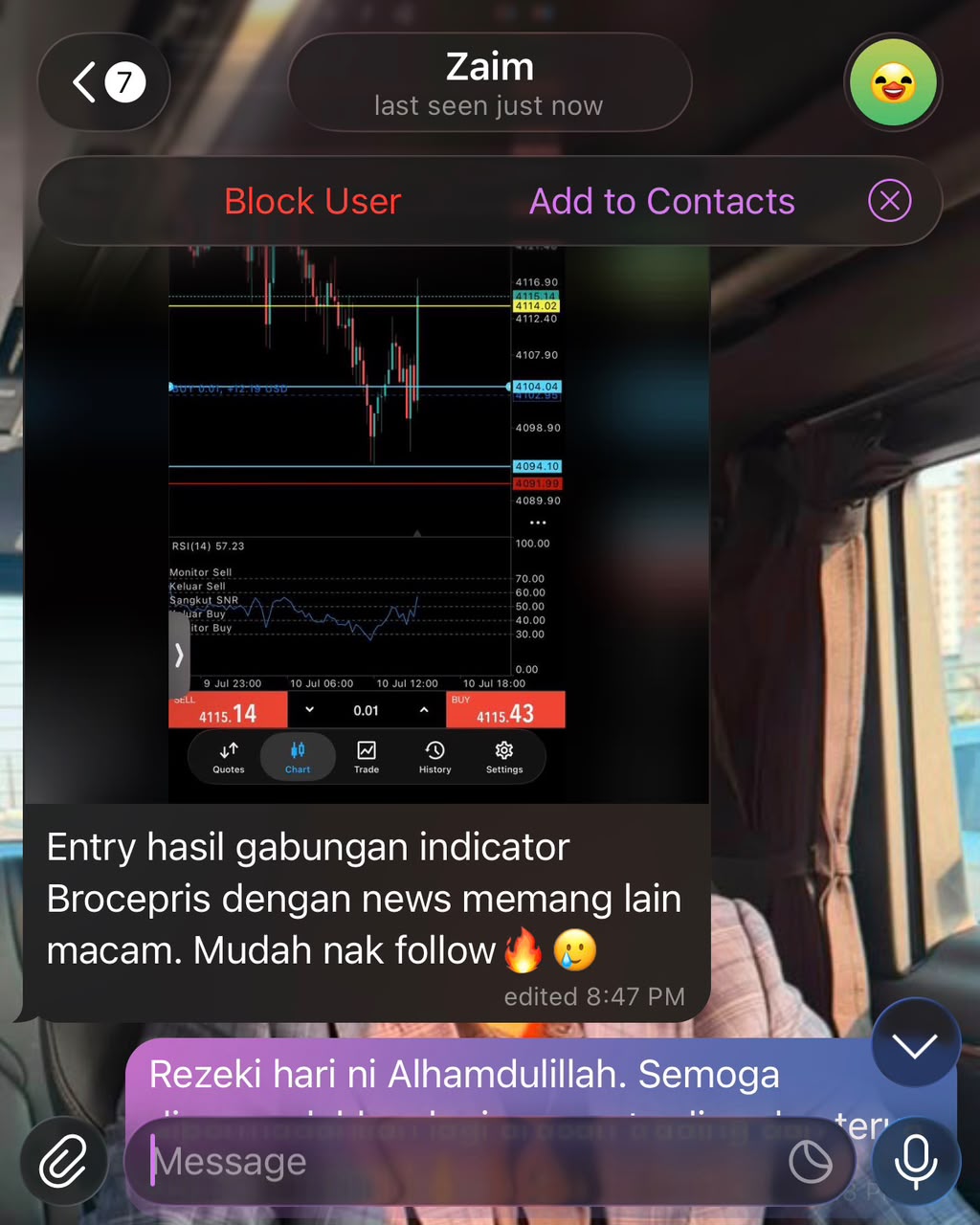 Feedback komuniti Bro Cepris